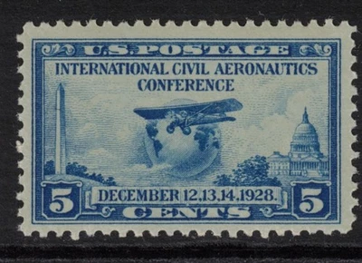 USA Scott 650 Mint NH (1928) - Image 1 of 2