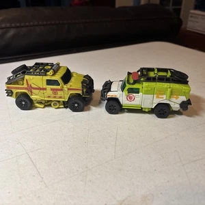 Lote de figuras Transformers Autobot DOTM Ratchet and Desert Tracker clase de lujo - Imagen 1 de 9