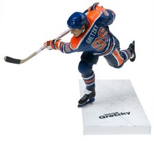 McFarlane Toys NHL Legends Series II Figure: Wayne Gretzky with Blue Edmonton Oi