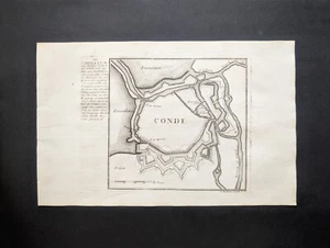 Condé-sur-l'Escaut, Force D'Europe Gabriel Bodenehr, Stampa 1720 - Picture 1 of 8