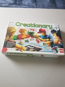 LEGO 3844 CREATIONARY GAME INCOMPLETE USE FOR REPLACEMENTS