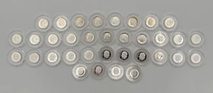 1992 - 2025  S 35 Roosevelt SILVER Gem Dime Proof Set w 2018 Reverse Proof Dime - Picture 1 of 8