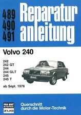 VOLVO 240/242/244/245 Reparaturanleitung Reparatur-Buch/Handbuch/Wartung/Pflege