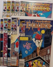 Excalibur Comic Lot (1989)- Marvel Comics