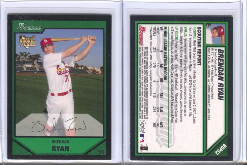 2007 Bowman Draft #1 - #54  (2 Cards)  QtyDiscto25% - Image 1 of 1