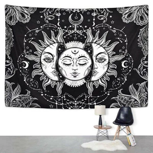 Indian Mandala Hippie Tapestry Wall Hanging Mat Bedspread Throw Home Decor OZ - Picture 1 of 38