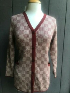 Intiwara Pima Cotton Long  Cardigan Size M - Picture 1 of 2