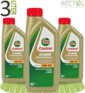 3 litri Castrol Edge Professional LL III 0W-30 VW omologazione 504 00 / 507 00 - Foto 1 di 1