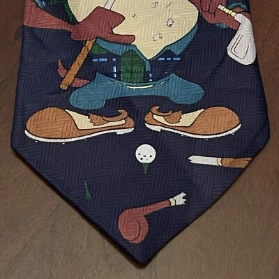 Corbata de cuello vintage 1997 Looney Tunes 100 % poliéster para hombre hecha en Corea Foto 1 de 4