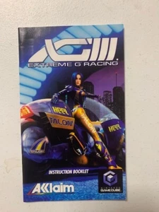 XG3 III Extreme G Racing Nintendo Gamecube Instruction Manual Only - Picture 1 of 2