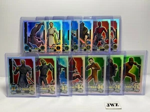 2012 TOPPS - STAR WARS Force Attax - HOLO \ REFRACTOR - Picture 1 of 86