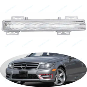 Left Daytime Running Light DRL Fit For Mercedes Benz W204 C C300 W212 E R172 SLK - Picture 1 of 4