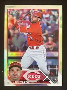 2023 Topps Chrome Refractor Joey Votto Cincinnati Reds - Picture 1 of 2