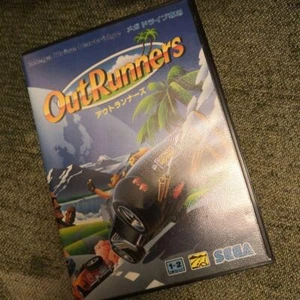 OUTRUNNERS Out Runners Mega Drive Sega From Japan - Picture 1 of 3