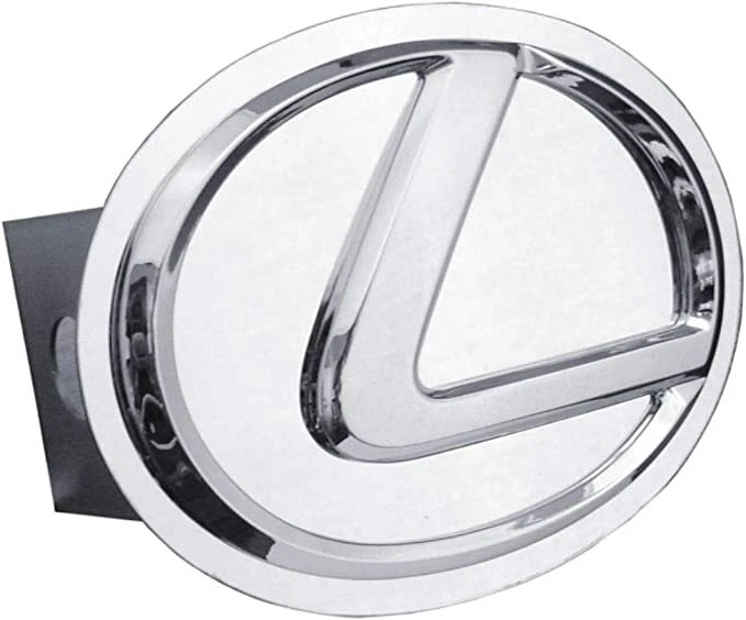 LEXUS Chrome Class III Trailer Hitch Plug Cover Officially Licensed - Image 1 of 1