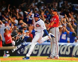 Reimpresión fotográfica firmada de 8x10 autografiada de David Bote Cubs - Imagen 1 de 1
