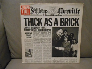 JETHRO TULL - THICK AS A BRICK - UK - 1st PRESS - NM - Picture 1 of 12