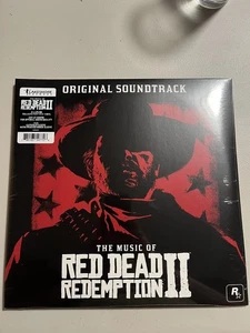 The Music of Red Dead Redemption 2 Soundtrack Trans Red - Vinyl 2xLP NEW SEALED - Picture 1 of 1