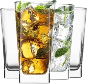Home Essentials & Beyond Set di 4 bicchieri Highball, 17 oz - Foto 1 di 8