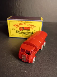 Matchbox #11B Road Tanker Red 1958 KT GPW VN/Mint In Original B5 Box - Picture 1 of 17