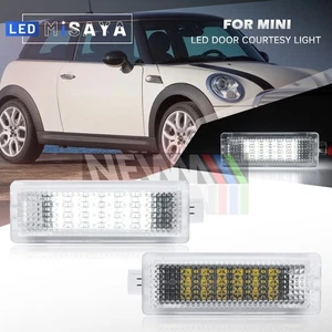 2x LED Courtesy Footwell Door Luggage Trunk Boot Light For BMW Mini Cooper 01-12 - Picture 1 of 12