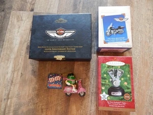4 Harley Keepsake Ornamente - 100 Jahre Set - 2003 Electra Glide - Big Twin + M&M RAR - Bild 1 von 24
