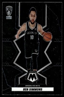 2021-22 Panini Mosaic Ben Simmons Brooklyn Nets #9 - Image 1 of 2