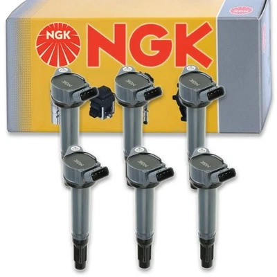 Bobina de encendido NGK de 6 piezas para Toyota Venza 2009-2016 3,5 L V6 - Bujía Tune zy Foto 1 de 4