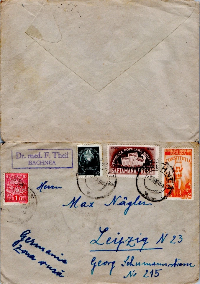 CUBIERTA ANTIGUA RUMANIA AÑOS 30 BACHNEA (A17/92) Foto 1 de 1
