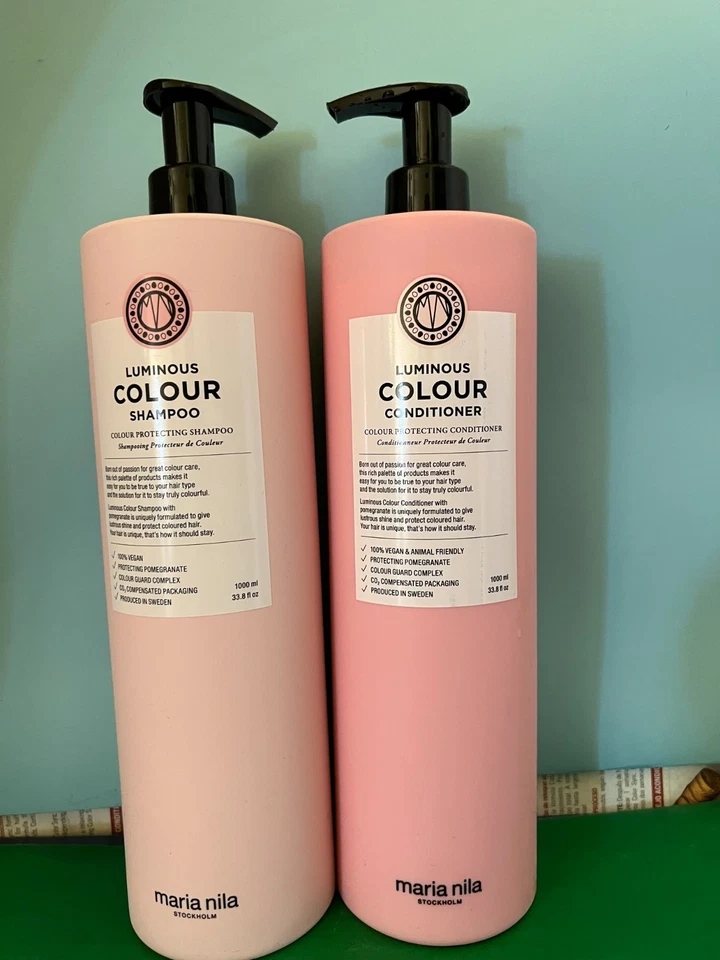 Maria Nila Luminous Colour Shampoo & Conditioner 33.8oz New & Authentic - Image 1 of 1