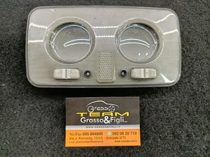 Plafoniera luci interna Alfa Romeo Fiat Lancia 735244963 Con Led Ambiente / Fumè - Picture 1 of 3
