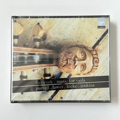 Purcell Locke Lawes Jenkins FRETWORK MUSIC FOR VIOLS [Virgin 5 CD Set] SEALED - Image 1 of 4
