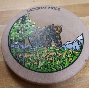 Jackson Hole Bear Coaster - Picture 1 of 5