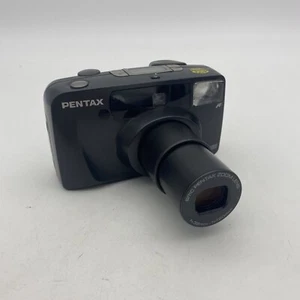 Pentax IQZoom 120 38-120mm Zoom Compact 35mm Film Camera WORKS - Picture 1 of 11