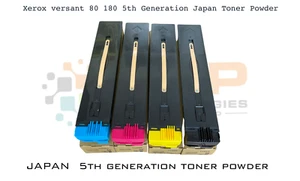 4 Pack Japan Replacement Toner for Xerox Versant 80, 180, 280 CMYK - Picture 1 of 1