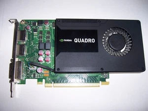 NVIDIA Quadro K2000 Graphics Card 2GB GDDR5 with DVI and 2x DisplayPort - Afbeelding 1 van 5