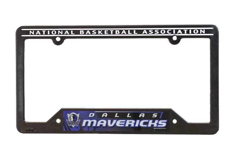 Marco de matrícula de plástico Wincraft de los Dallas Mavericks NBA  Foto 1 de 1