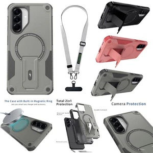 Funda resistente para Samsung Galaxy A36/A56 5G + correa de teléfono cordón - Imagen 1 de 50