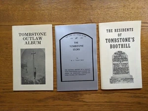 The Residents Of Tombstones Boothill Tombstone Outlaw Album Lot 3 HST1 - Picture 1 of 8
