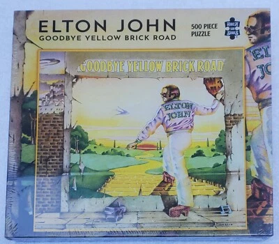 Rompecabezas sellado Elton John 500 piezas adiós ladrillo amarillo carretera zee sierra de roca Foto 1 de 4