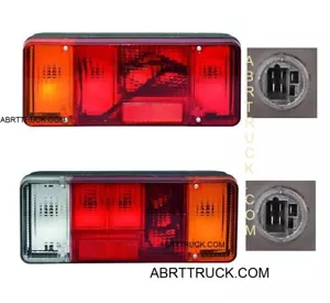 PAIR DX+SX REAR LIGHTS SUITABLE FOR IVECO DAILY 1996 CITROEN PEUGEOT DUCATO - Picture 1 of 8