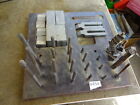 Milling Machine Amf Step Blocks Set Of Eight + Clamps, Studs M8, Nuts
