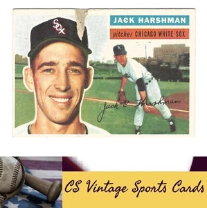 1956 Topps #29a Jack Harshman White Back PAPER LOSS - Picture 1 of 2