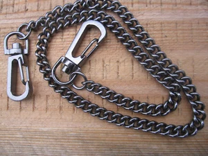 Biker Kette Messerkette Smoke Schlüsselkette Geldbeutelkette 45cm Messer HA - Bild 1 von 2