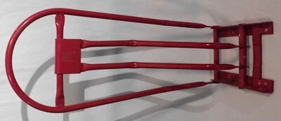 Showcraft - Collapsible Shaped Saddle Rack - Red    1/3 - Image 1 of 4