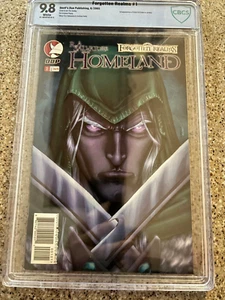 Forgotten Realm's Homeland #1 CBCS 9,8 pagine bianche 2005 DRIZZT Salvatore - Foto 1 di 3