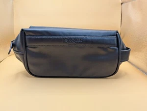 Yves Saint Laurent YSL Makeup Cosmetic Bag Black Travel Perfume Beauty Pouch - Picture 1 of 9