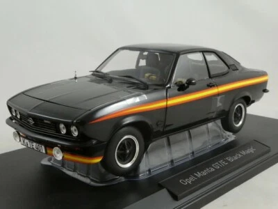 Norev Opel Manta black 1975 1/18 183636 - Immagine 1 di 3