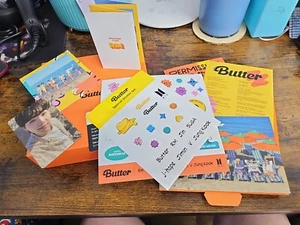 BTS Butter With Stickers And Cards - Picture 1 of 12