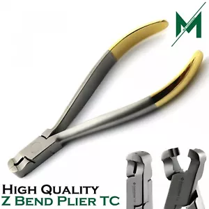 Dental Z-Bend Plier TC Orthodontic Arch Wire Step Bending Detailing Forming CE - Picture 1 of 4